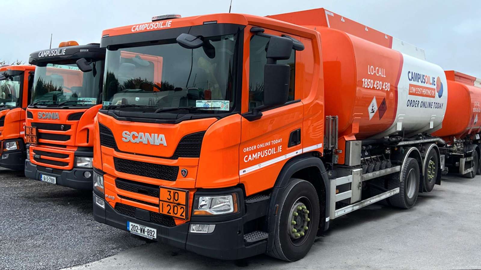 campus oil trucks
