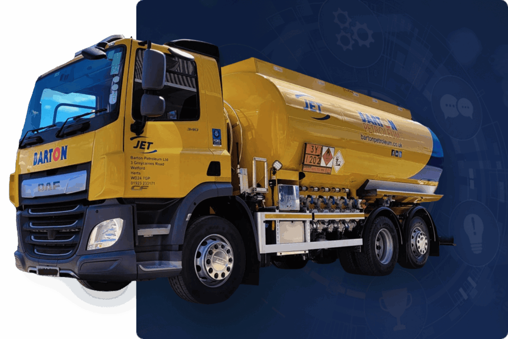 Barton Petroleum oil truck